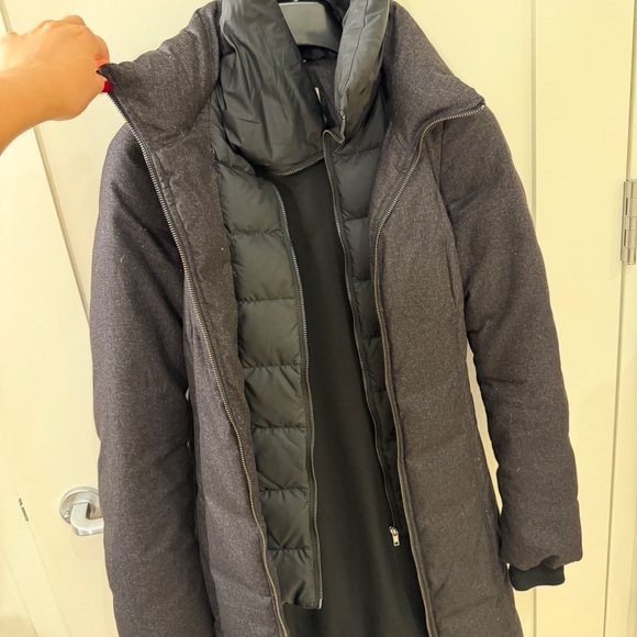 Soia & Kyo Dark Grey Down Parka - Picture 3 of 5